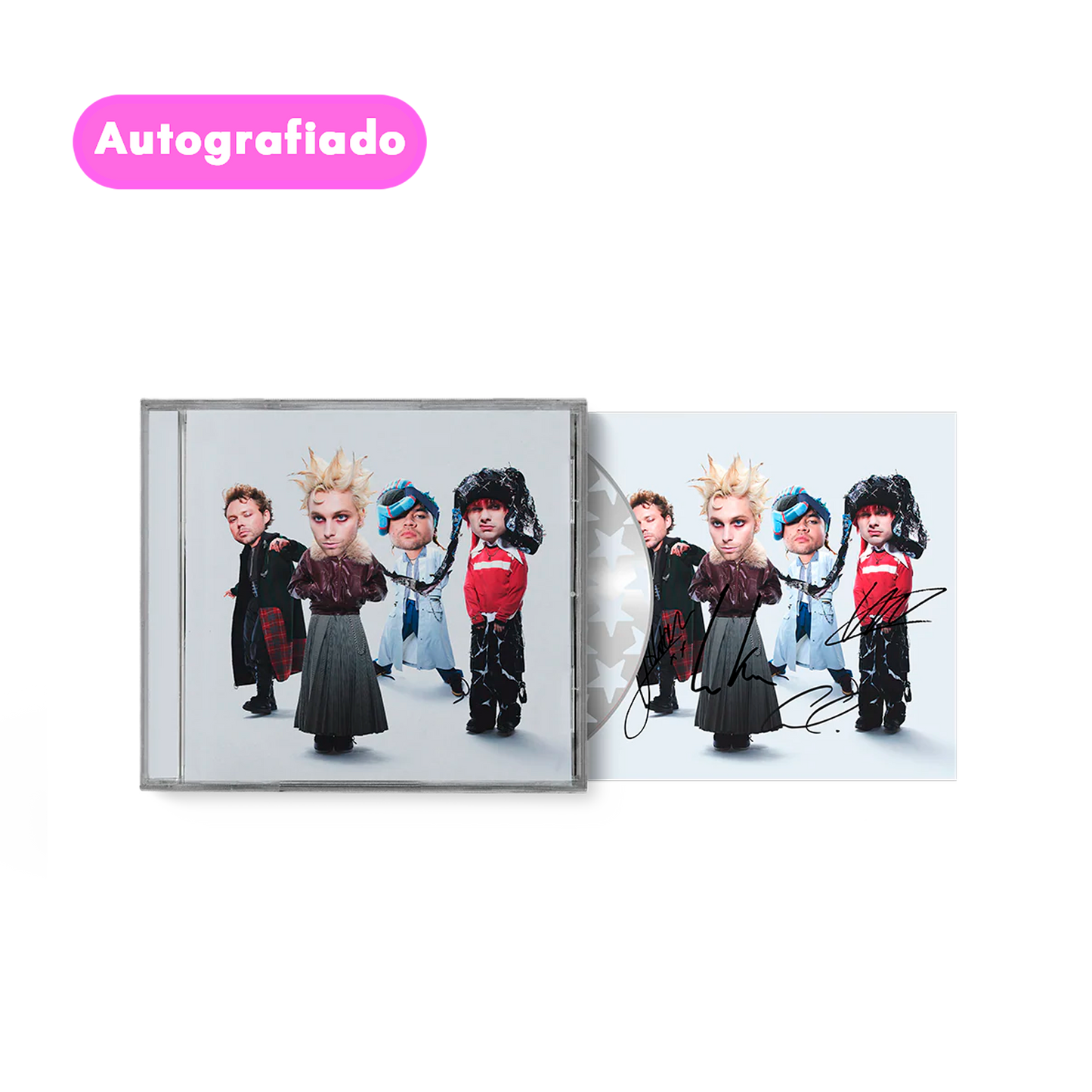 5SOS EVERYONE'S A STAR! cd Autografiado