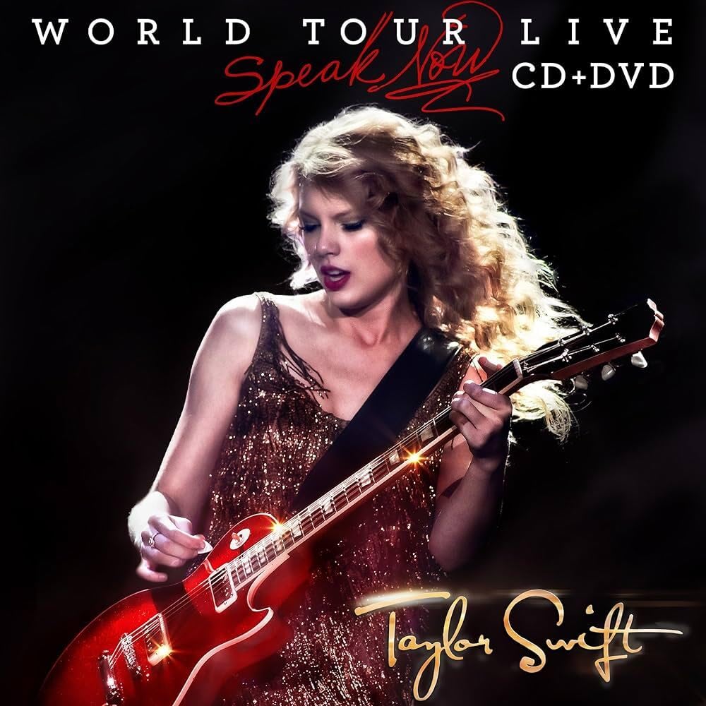 Taylor Swift Speak Now World Tour Live cd/dvd
