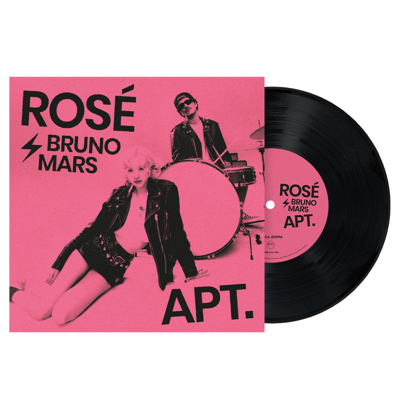 Rosé Ft Bruno Mars APT Vinilo Single