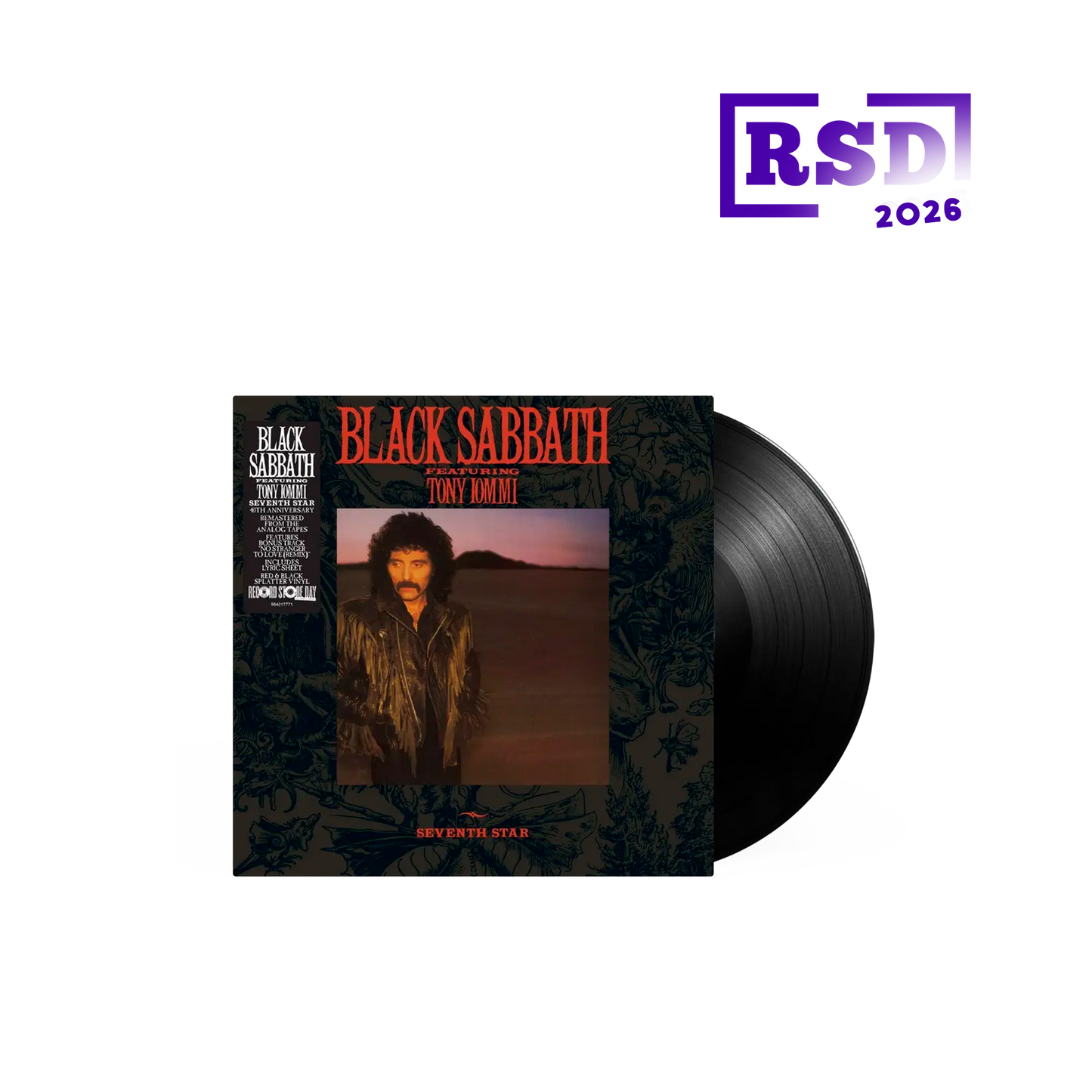 Black Sabbath Seventh Star - RSD 2026 VINILO 1 LP