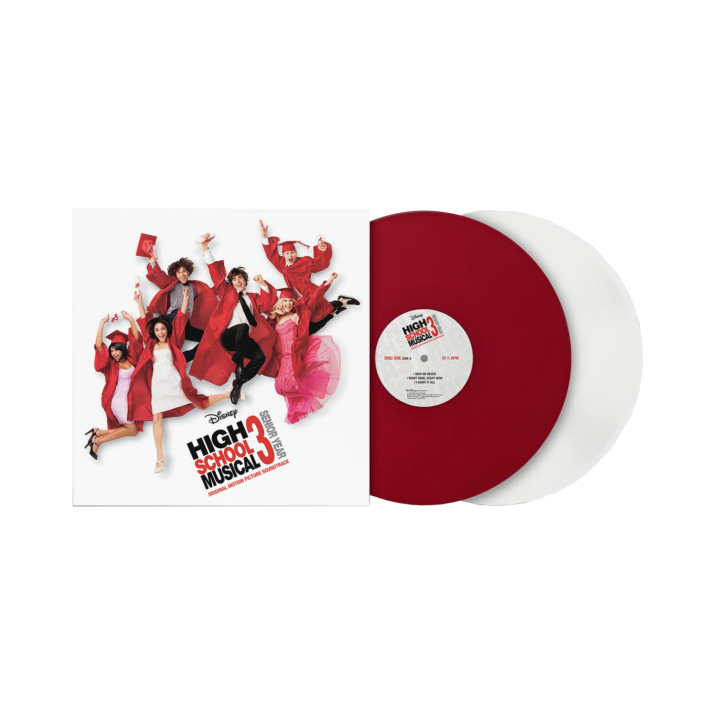 High School Musical 3 - Senior Year: Red and White Vinilo 2LP