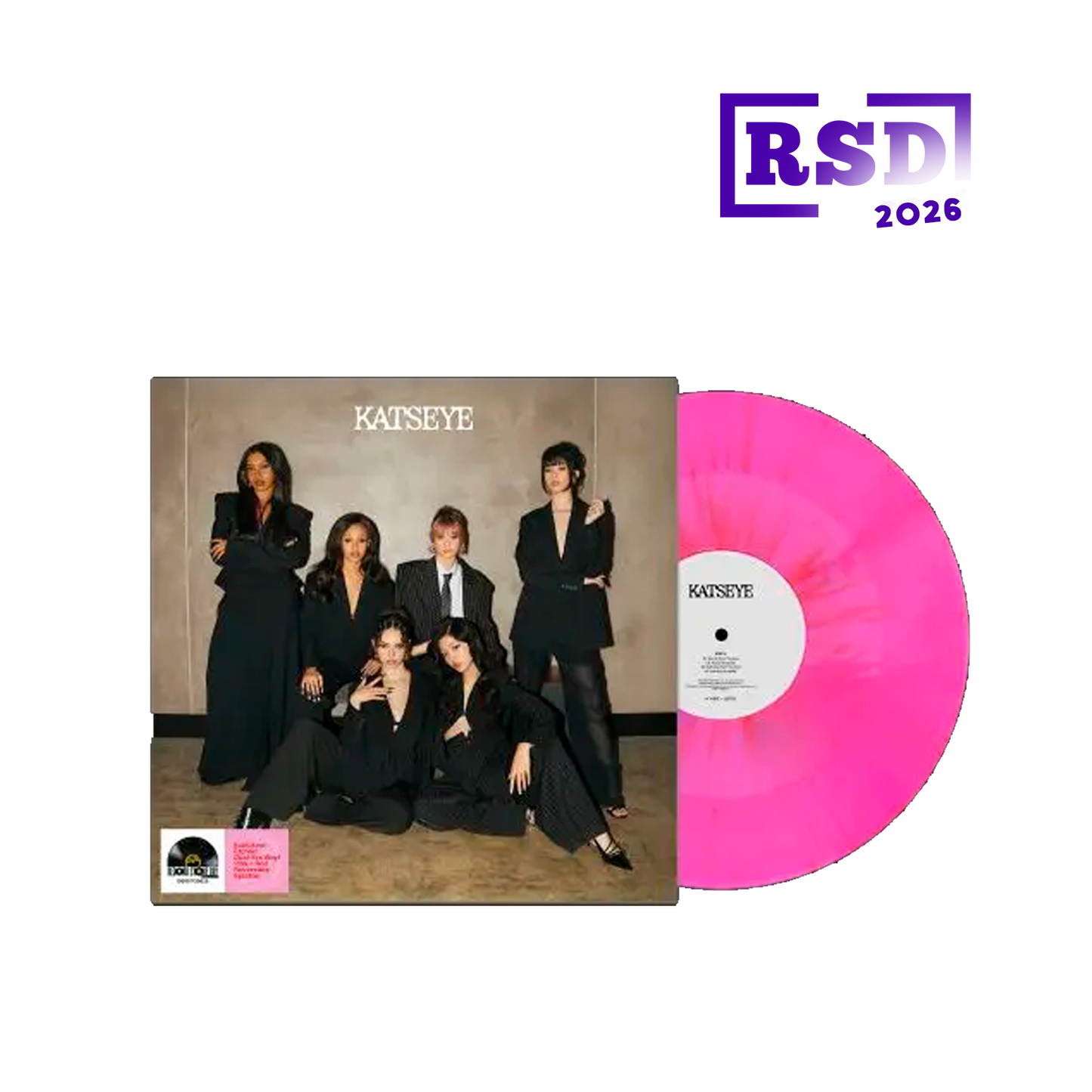 KATSEYE Touch / Gabriela - Tour Arrangements & Acapella Versions (12” Vinyl) - RSD 2026