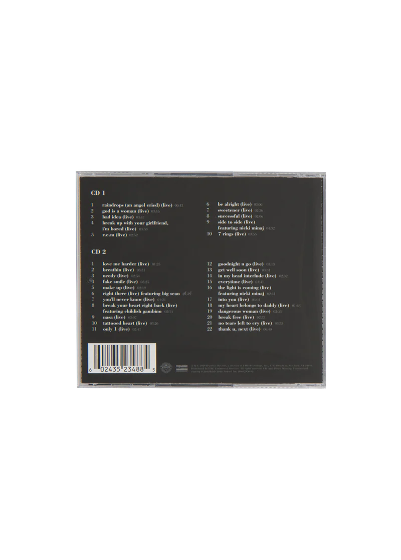 (Preventa) Ariana Grande k bye for now (swt live) 2 cds