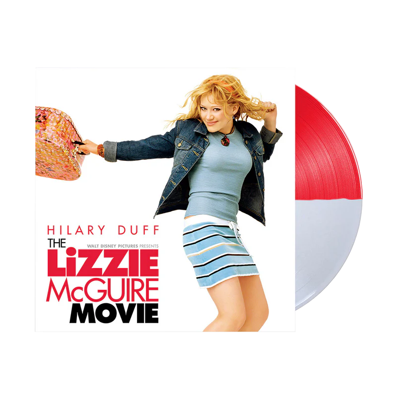 Hilary Duff The Lizzie McGuire Movie: Red and White Dipped Vinilo 1 lp