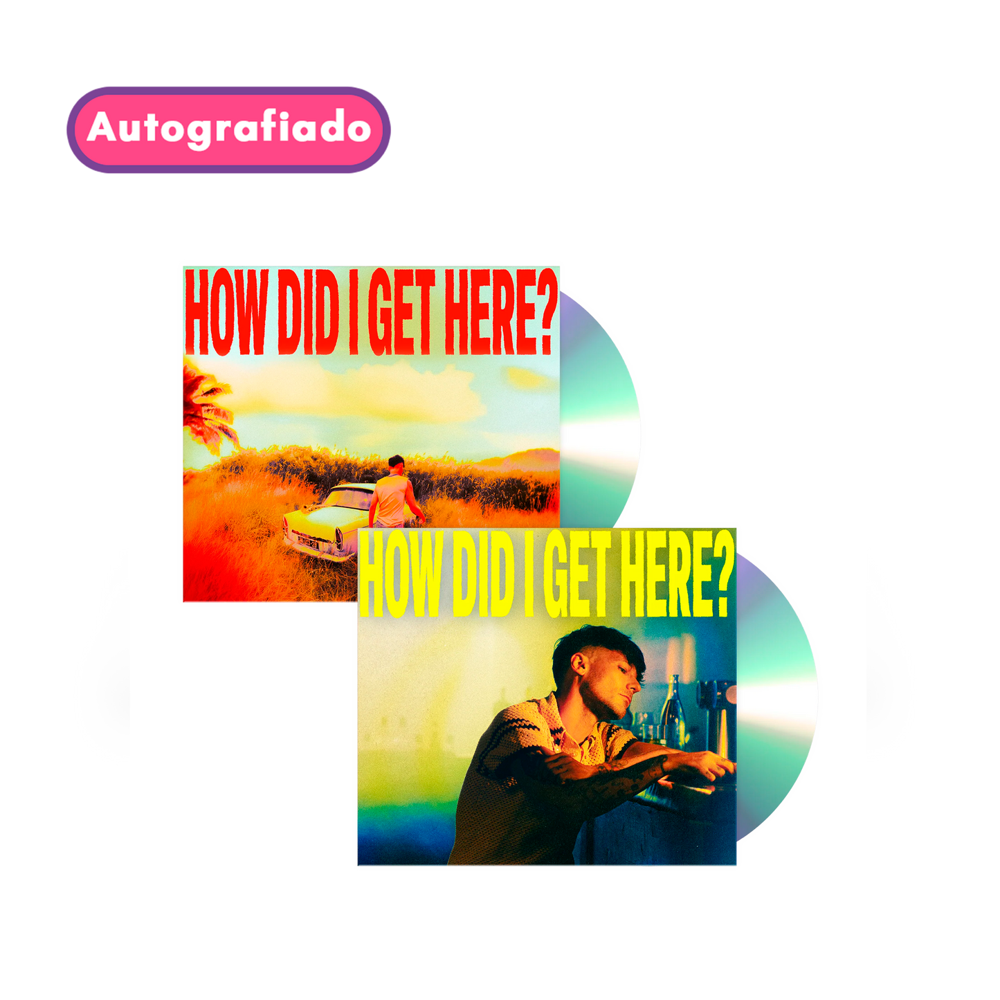 Louis Tolimson How Did I Get Here? 2 cds Autografiado