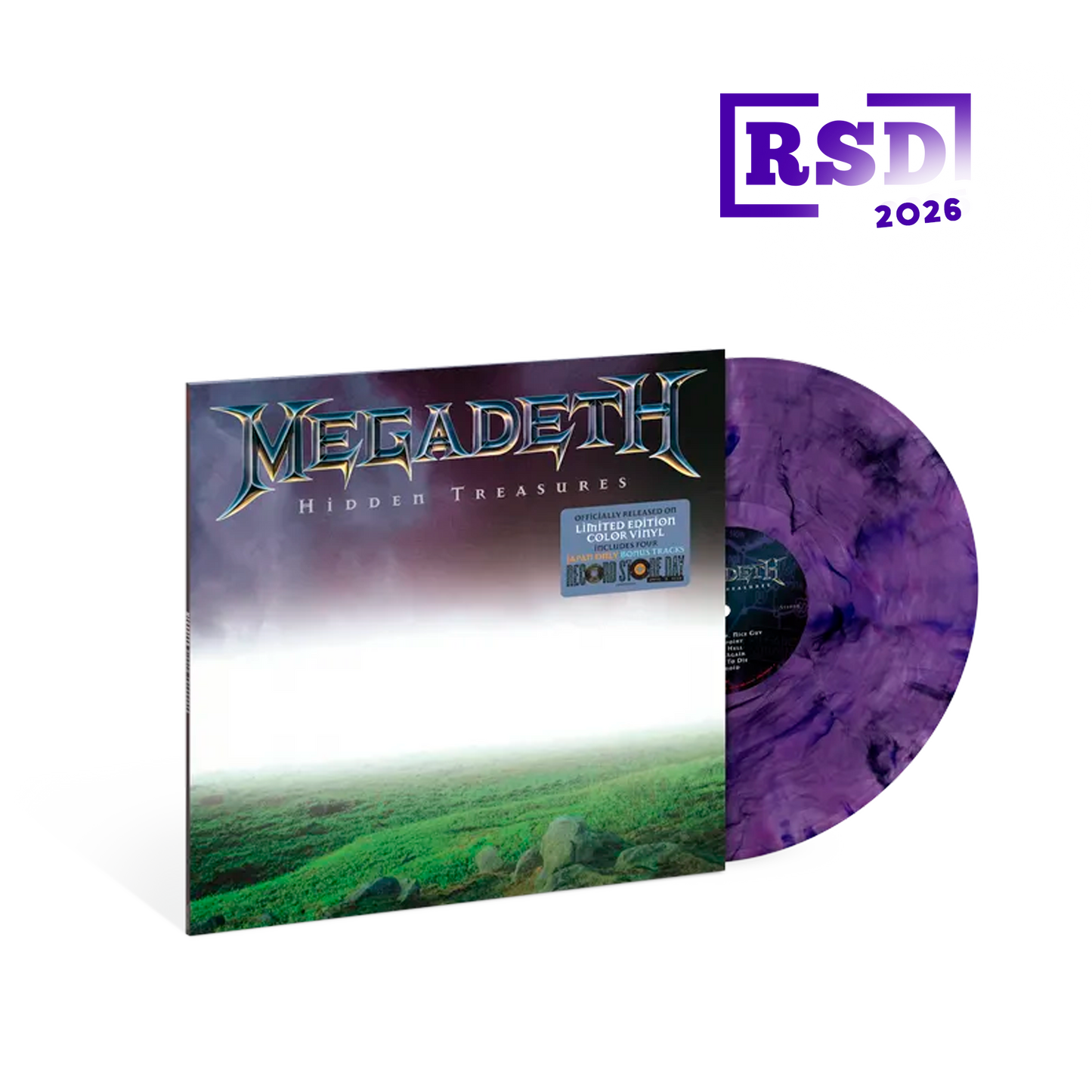 Megadeth Hidden Treasures - RSD 2026 VINILO 1 LP
