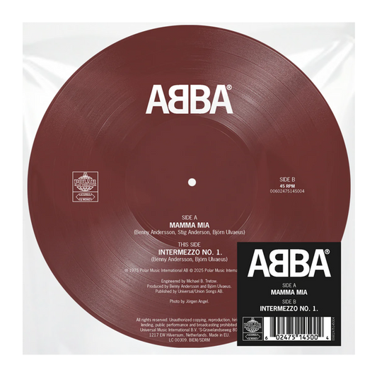 ABBA Mamma Mia / Intermezzo No.1: 7" Picture Disc vinilo single