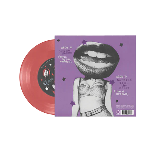 (PREVENTA) Olivia Rodrigo drivers license / burning down the house 7" vinilo single