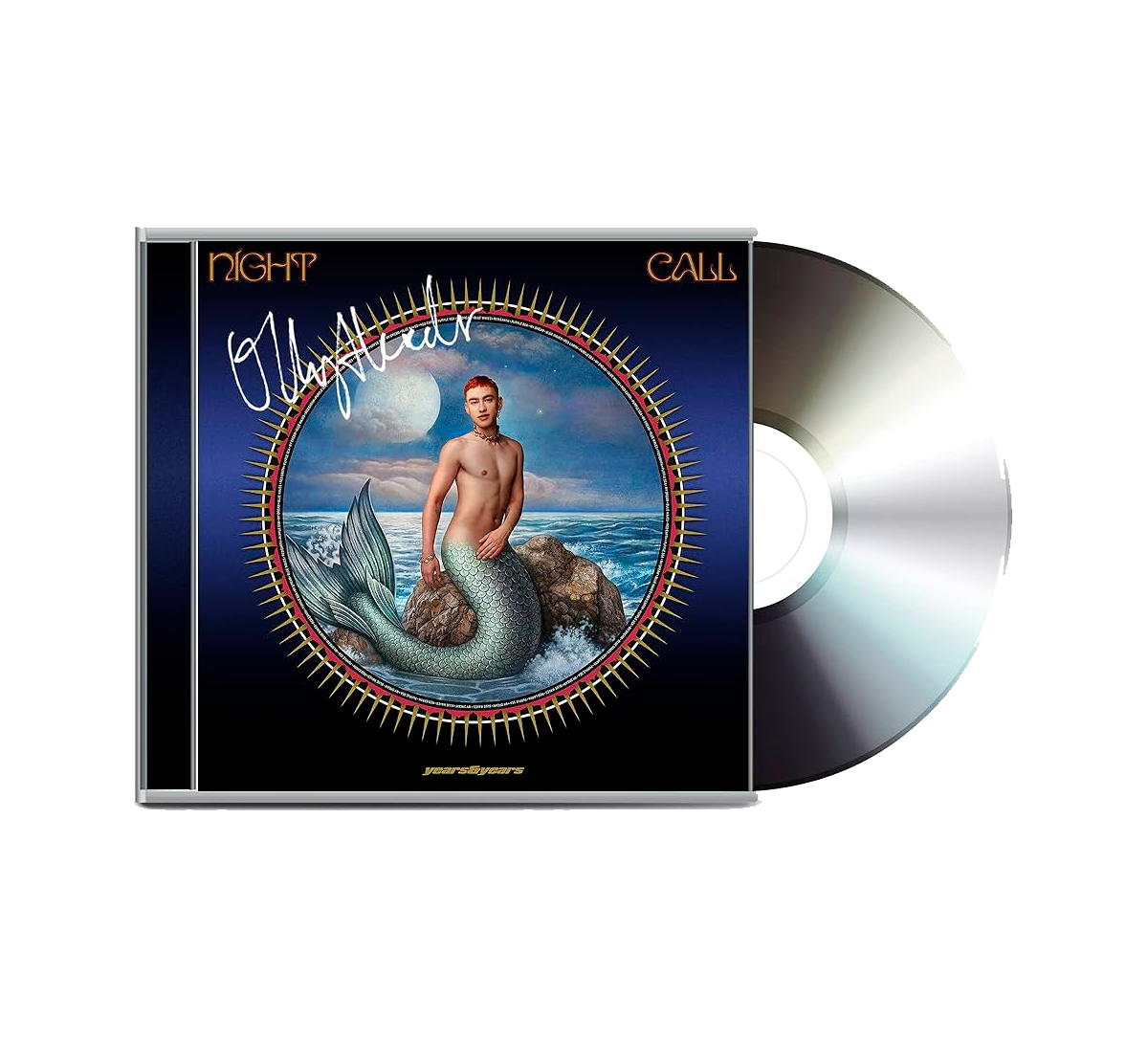 Olly Alexander Night Call cd autografiado
