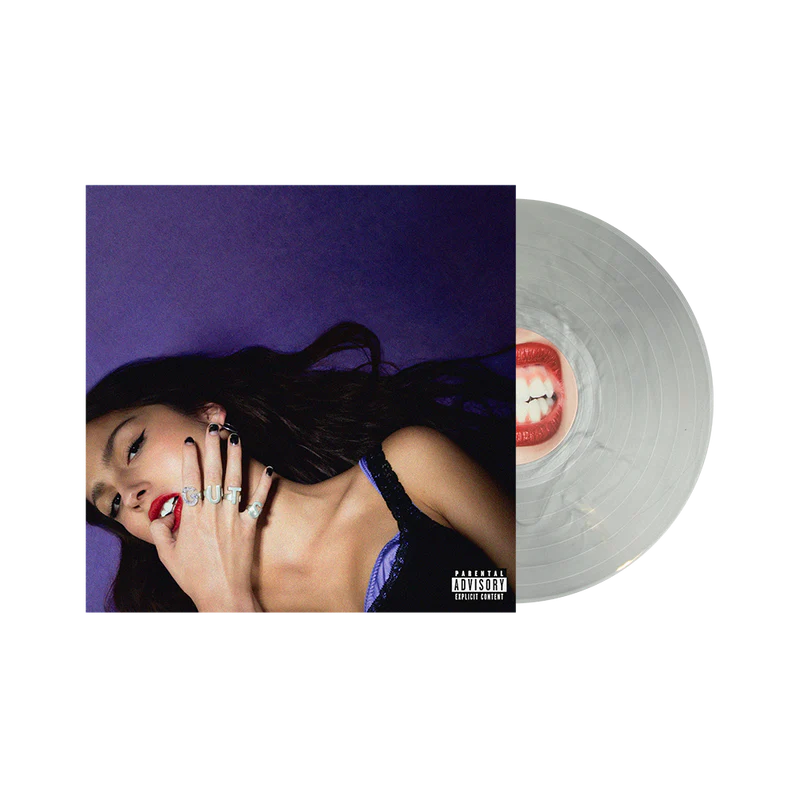 Olivia Rodrigo GUTS marbled silver vinilo 1 lp