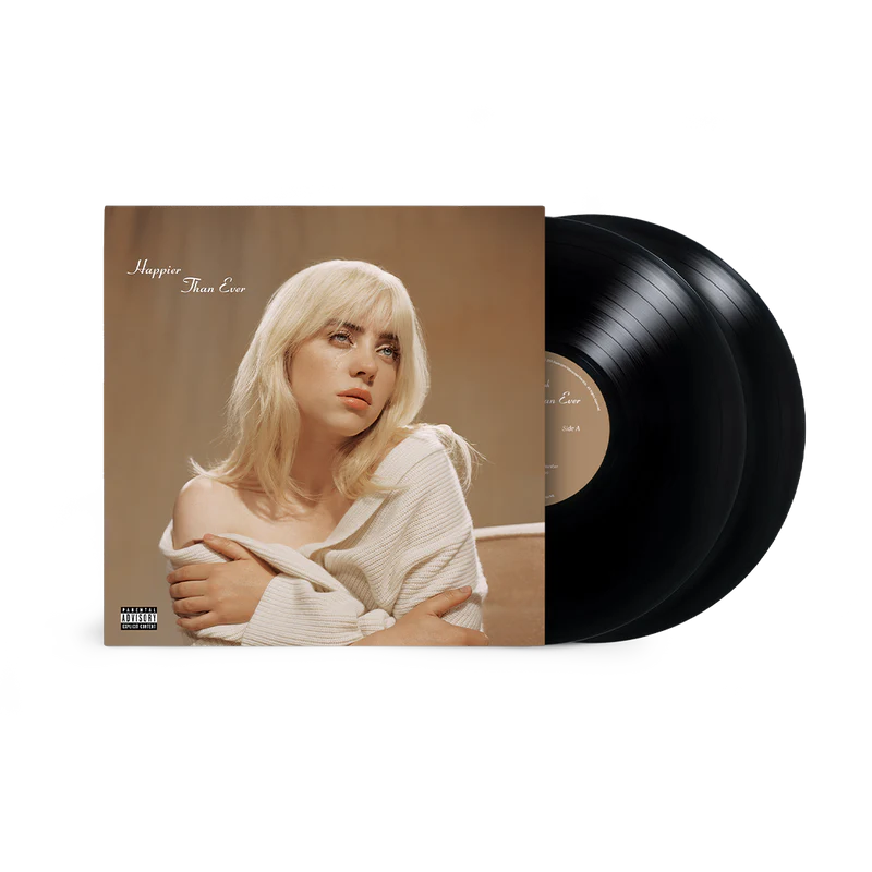 Billie Eilish Happier Than Ever Vinilo 2 lp