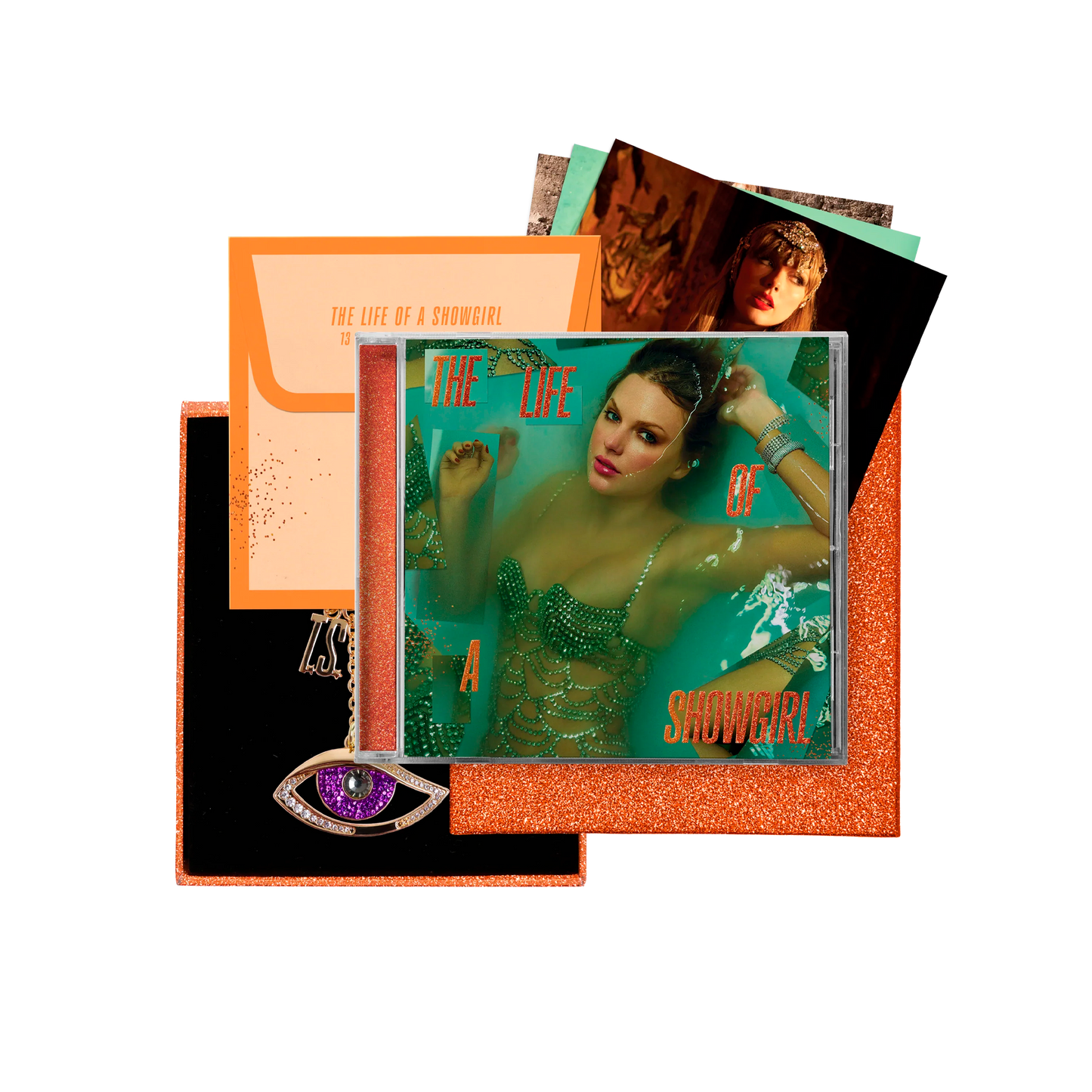 Taylor Swfit The Life of a Showgirl: Sweat and Vanilla Perfume Edition Limited Release Deluxe CD