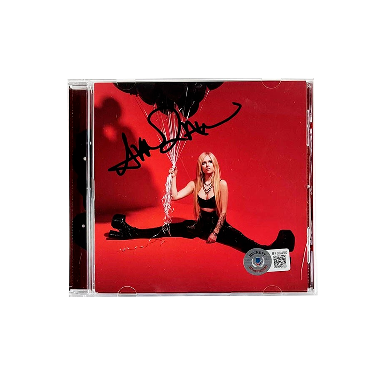 Avril Lavigne cd Love sux (Autografiado)