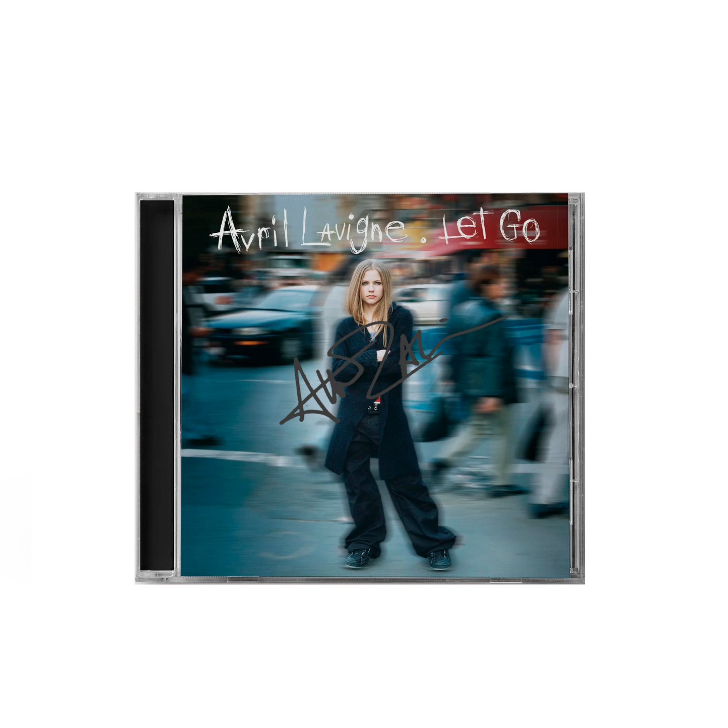 Avril Lavigne Let go cd Autografiado