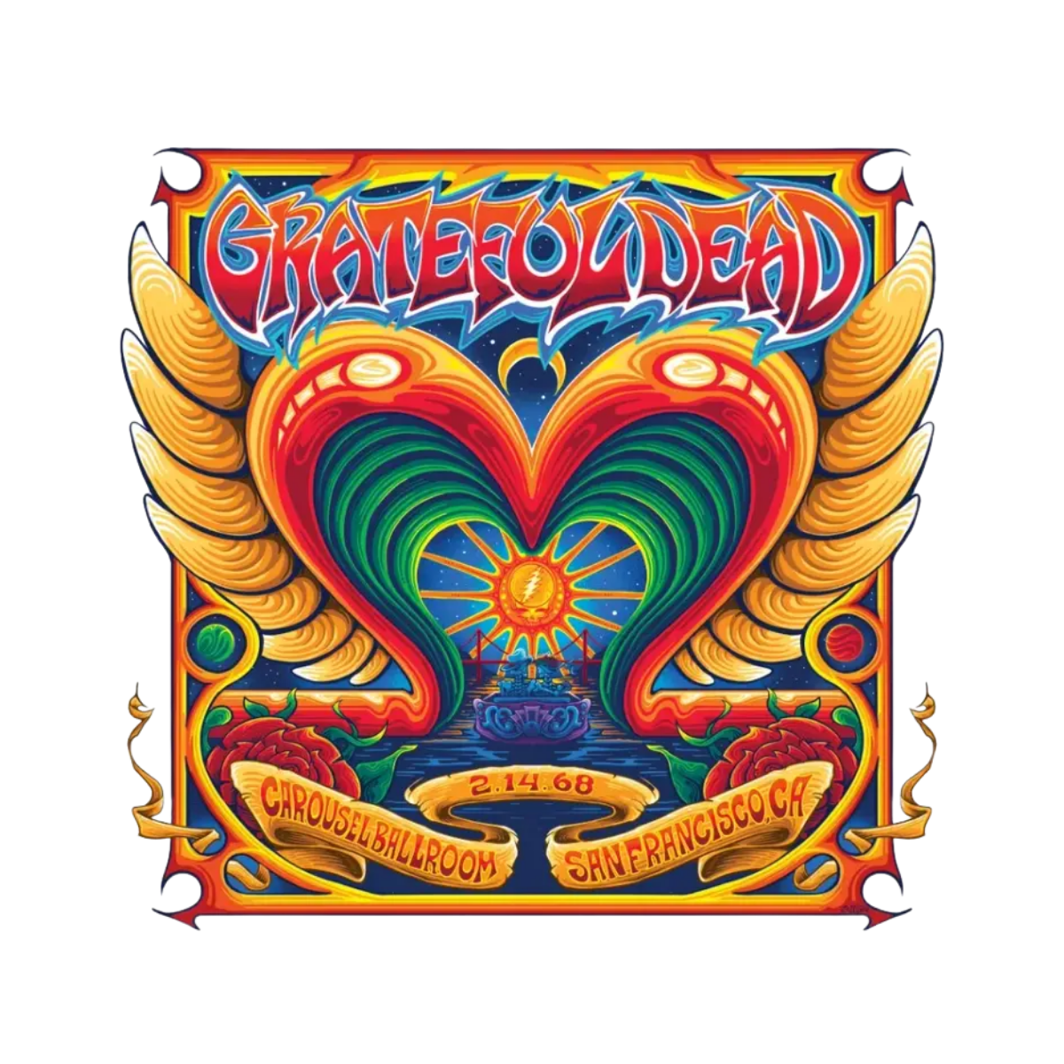 Grateful Dead – Carousel Ballroom, San Francisco, CA 2/14/68 Vinilo 4LP Negro Exclusivo Record Store Day Black Friday 2026