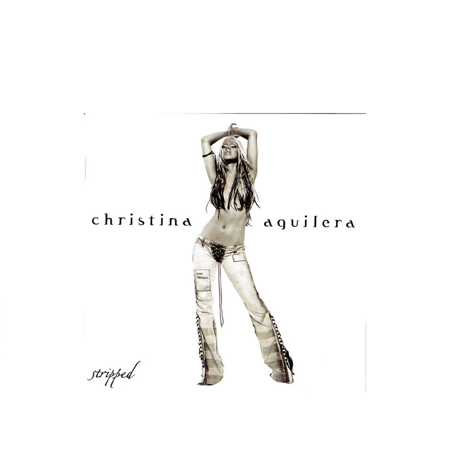 Christina Aguilera Stripped cd Autografiado