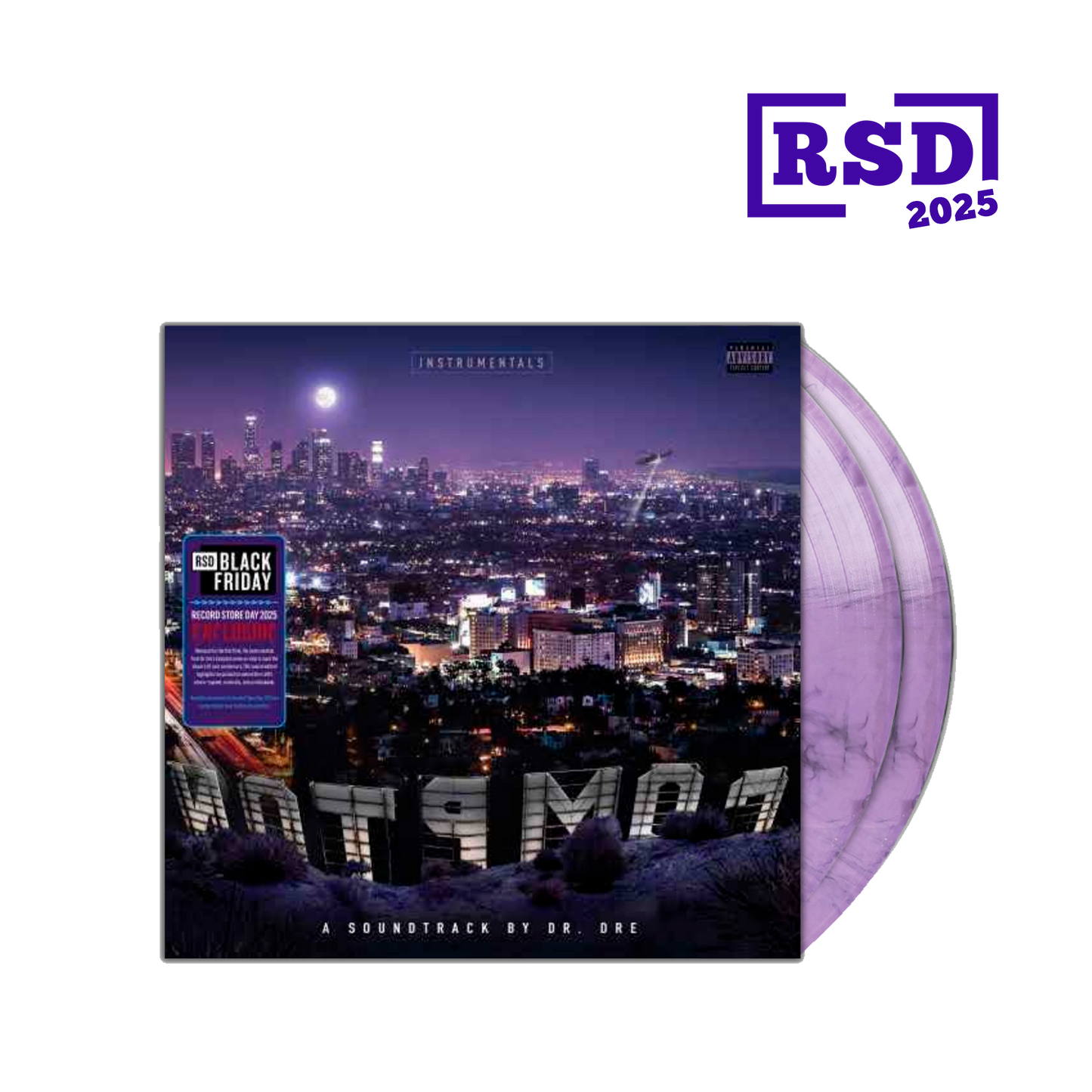 Dr Dre Compton (A Soundtrack by Dr. Dre) (Instrumental Edition) vinilo 2 lp RSD Black Friday 2025