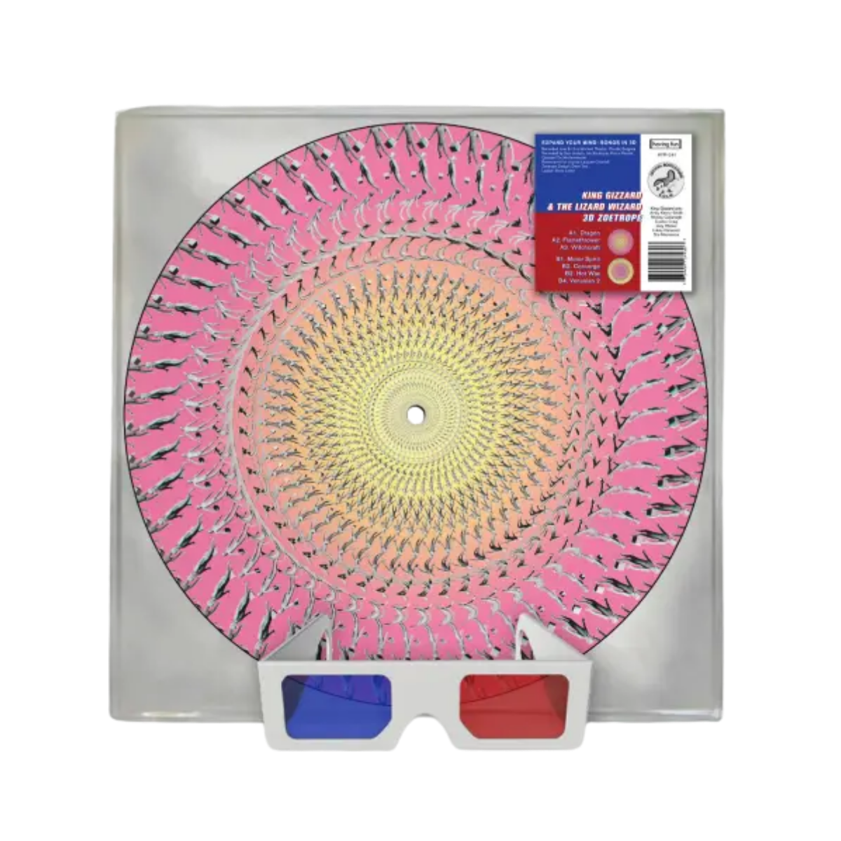 King Gizzard & The Lizard Wizard – Expand Your Mind: Songs in 3D (Deluxe Edition) Vinilo Zoetrope Exclusivo Record Store Day Black Friday 2026