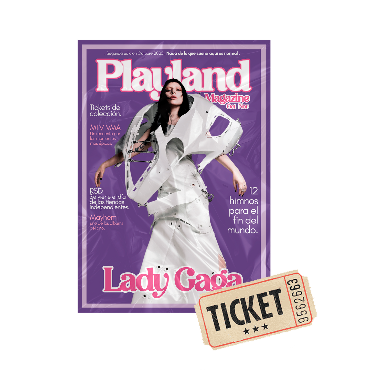 Magazine Octubre Lady Gaga edición limitada