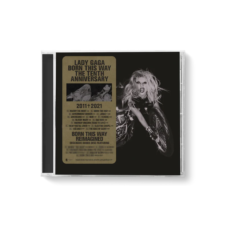 Lady Gaga Born This Way (10th Anniversary) 2CD