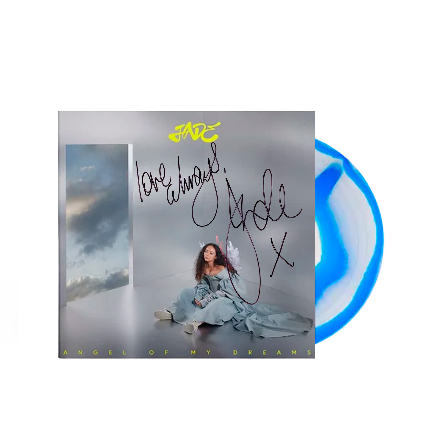 Jade Exclusive Angel Of My Dreams 7 vinilo Single Autografiado