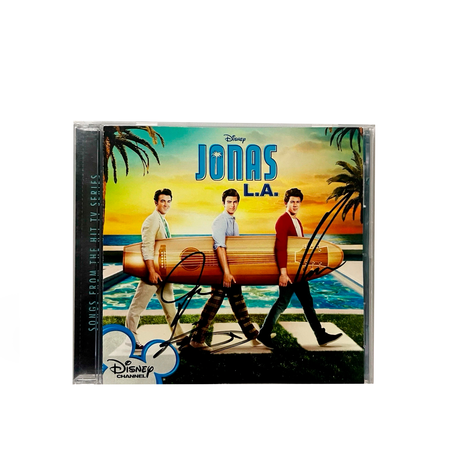 JONAS BROTHERS Jonas L.A cd Autografiado