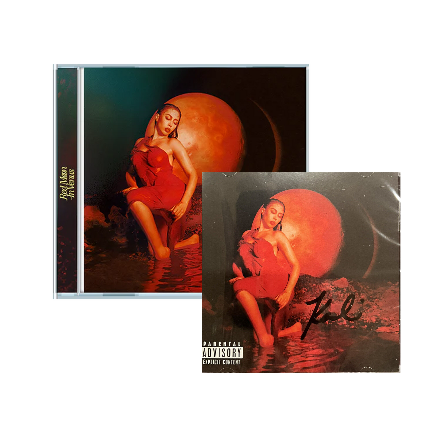 Kali Uchis Red Moon In Venus cd (Autografiado)