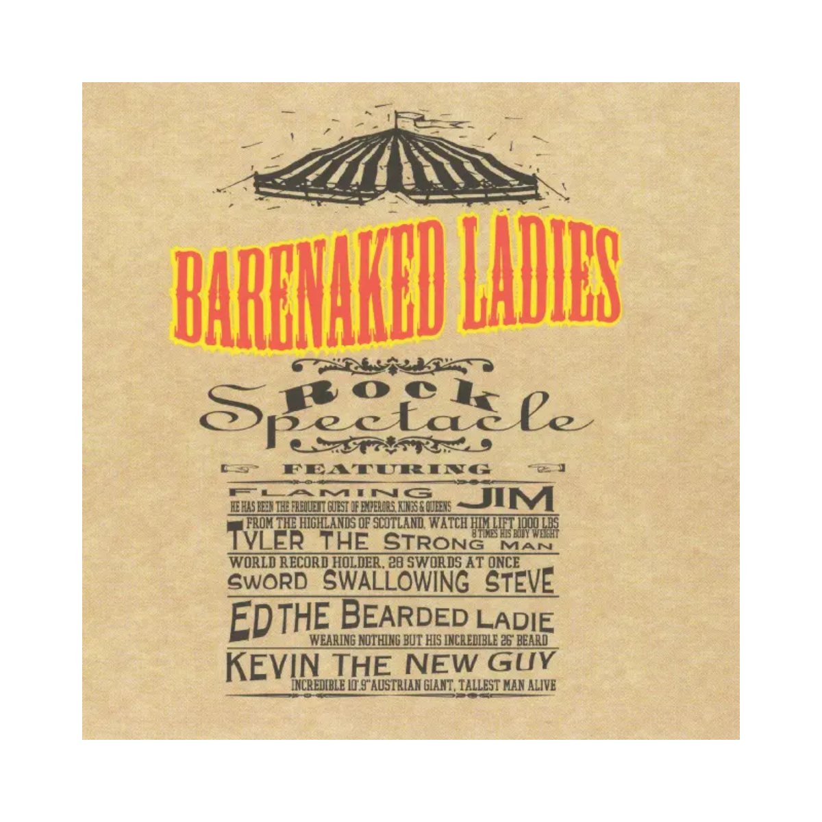 Barenaked Ladies – Rock Spectacle Vinilo Naranja Exclusivo Record Store Day Black Friday 2026