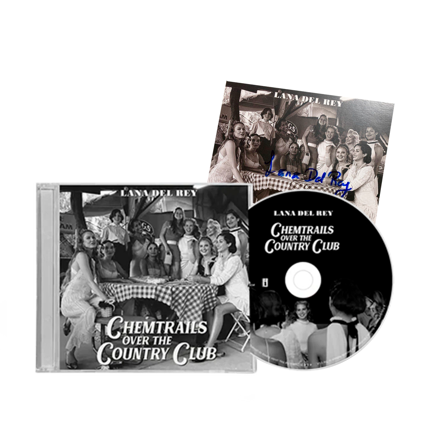 Lana Del Rey Chemtrails Over The Country Club CD Autografiado