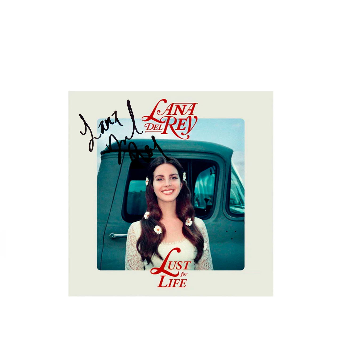 Lana Del Rey Just Life cd Autografiado