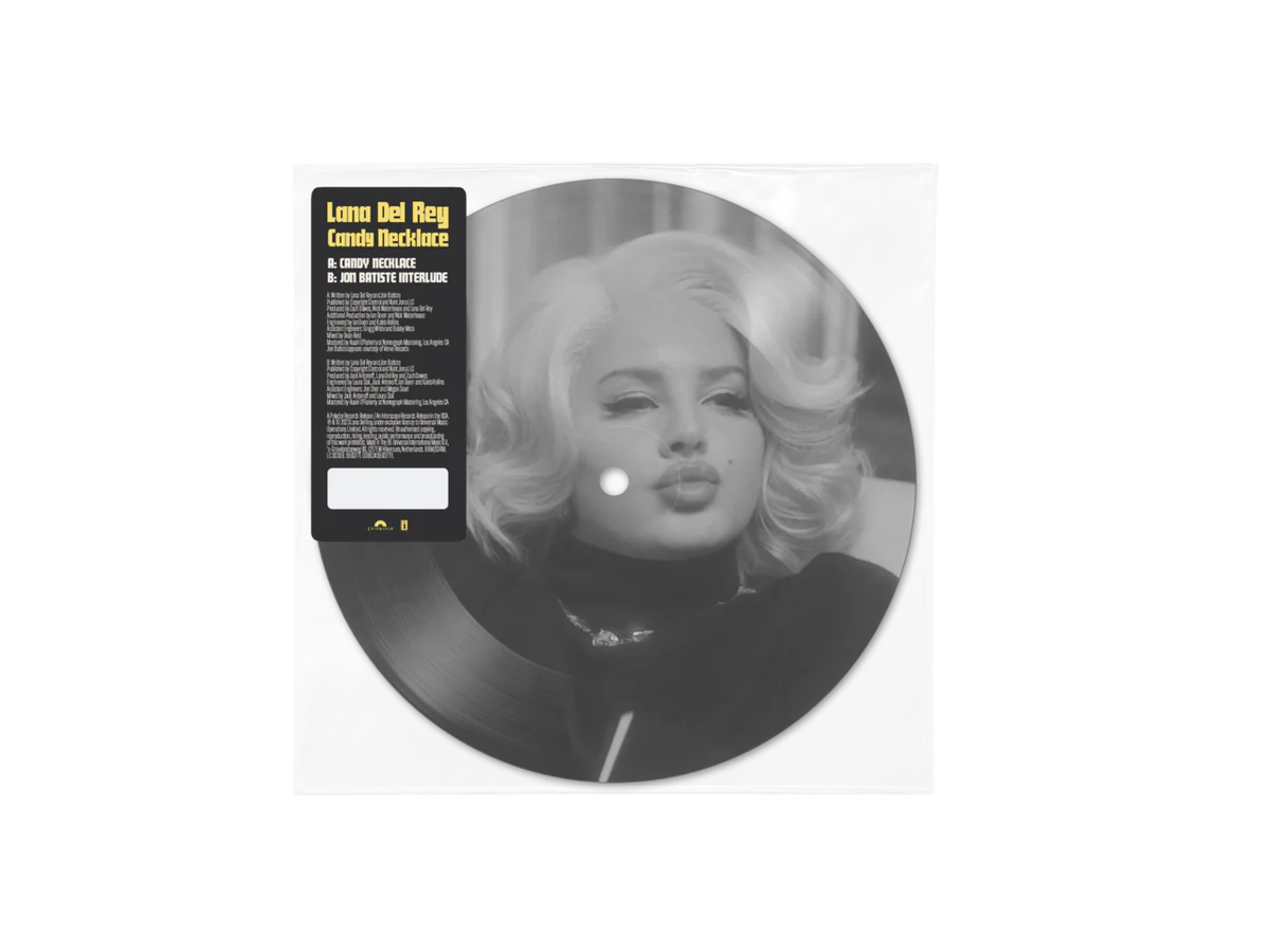 Lana Del Rey Candy Necklace: Limited Picture Disc Vinilo Single