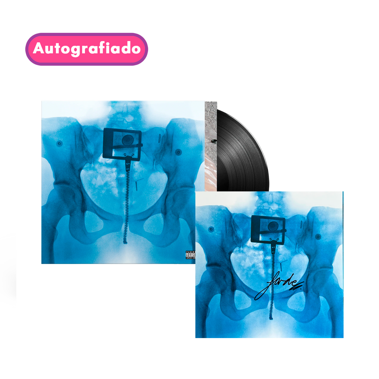 Lorde Virgin vinilo negro Autografiado