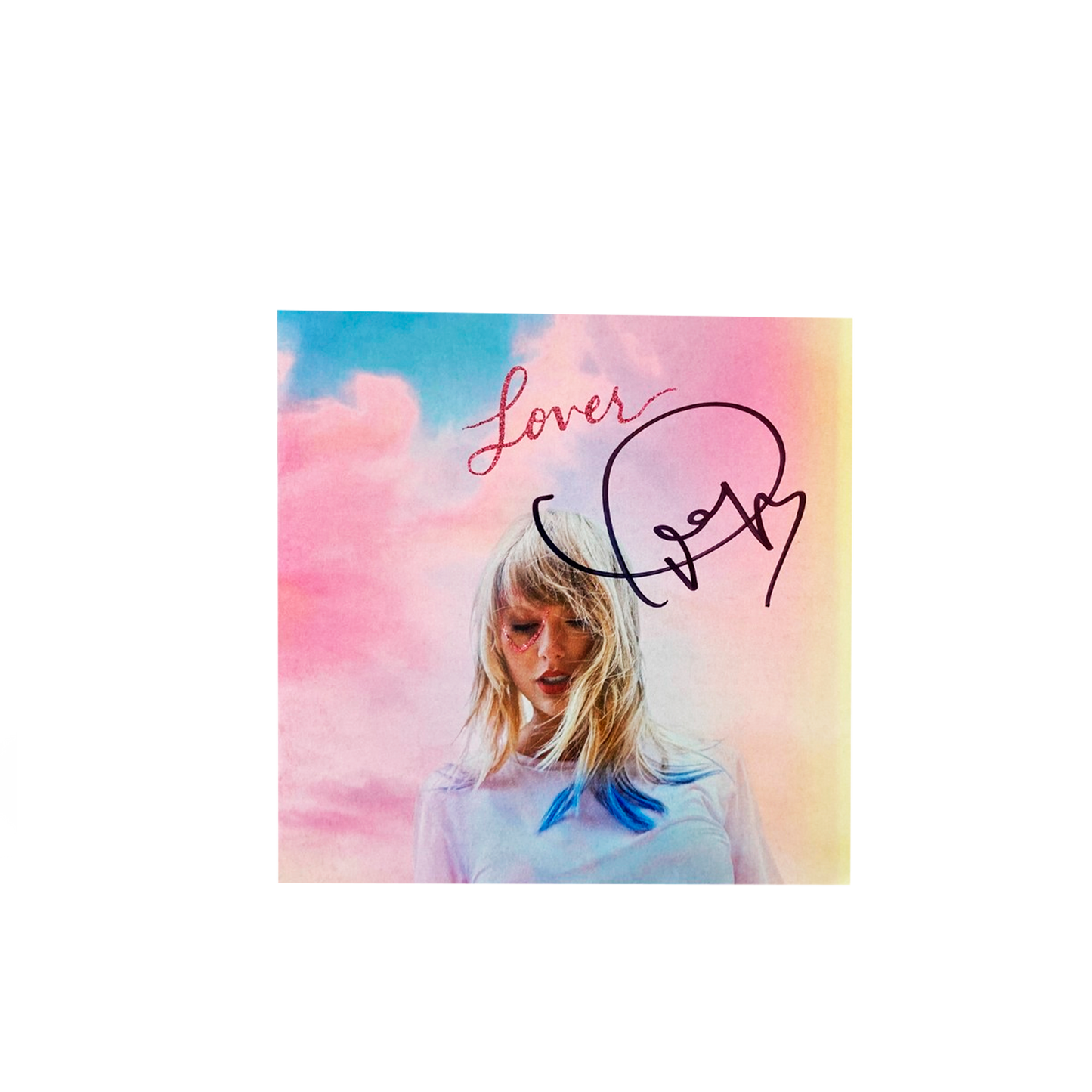 Taylor Swift Lover cd Autografiado