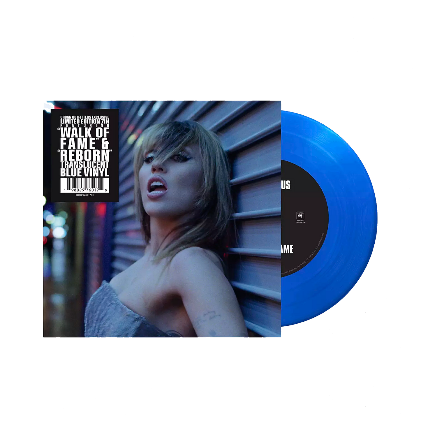 Miley Cyrus - Walk of Fame / Reborn vinilo single