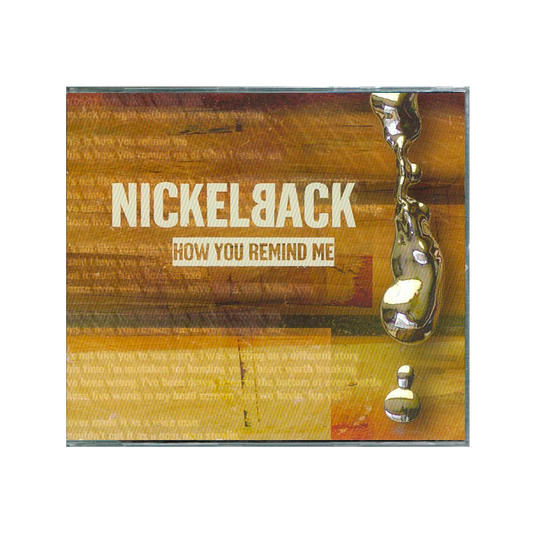 Nickelback How You Remind Me cd single