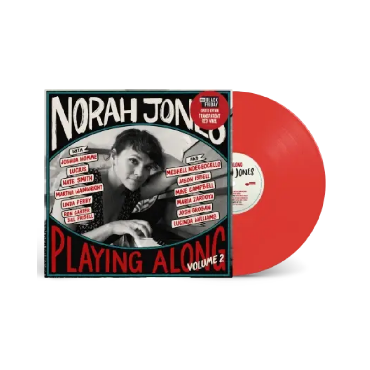Norah Jones – Playing Along Vol. 2 Vinilo Rojo Transparente Exclusivo Record Store Day Black Friday 2026