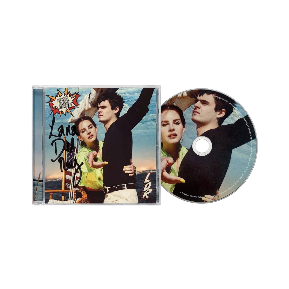 Lana Del Rey – Norman Fucking Rockwell! CD Autografiado