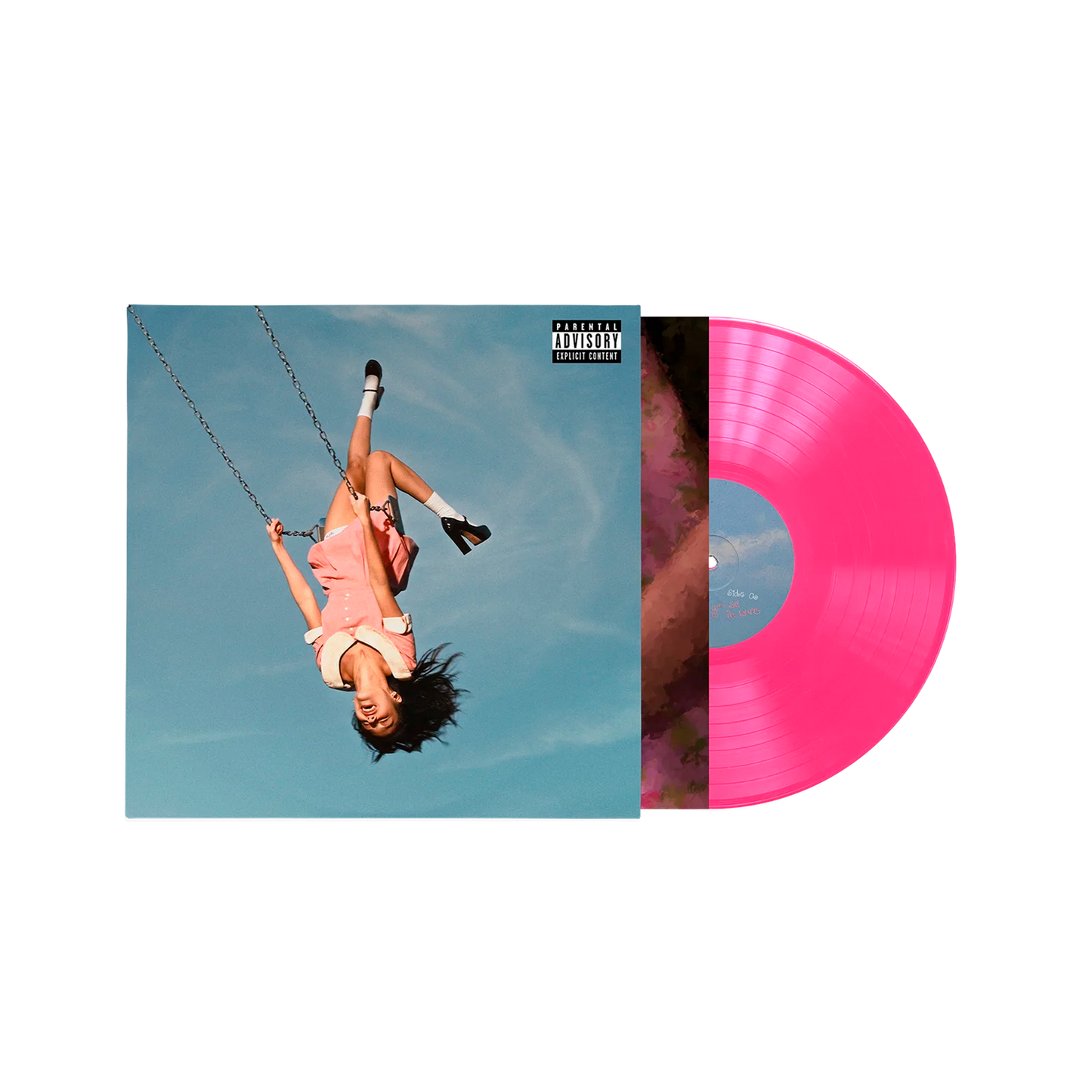Olivia Rodrigo you seem pretty sad for a girl so in love vinilo rosa