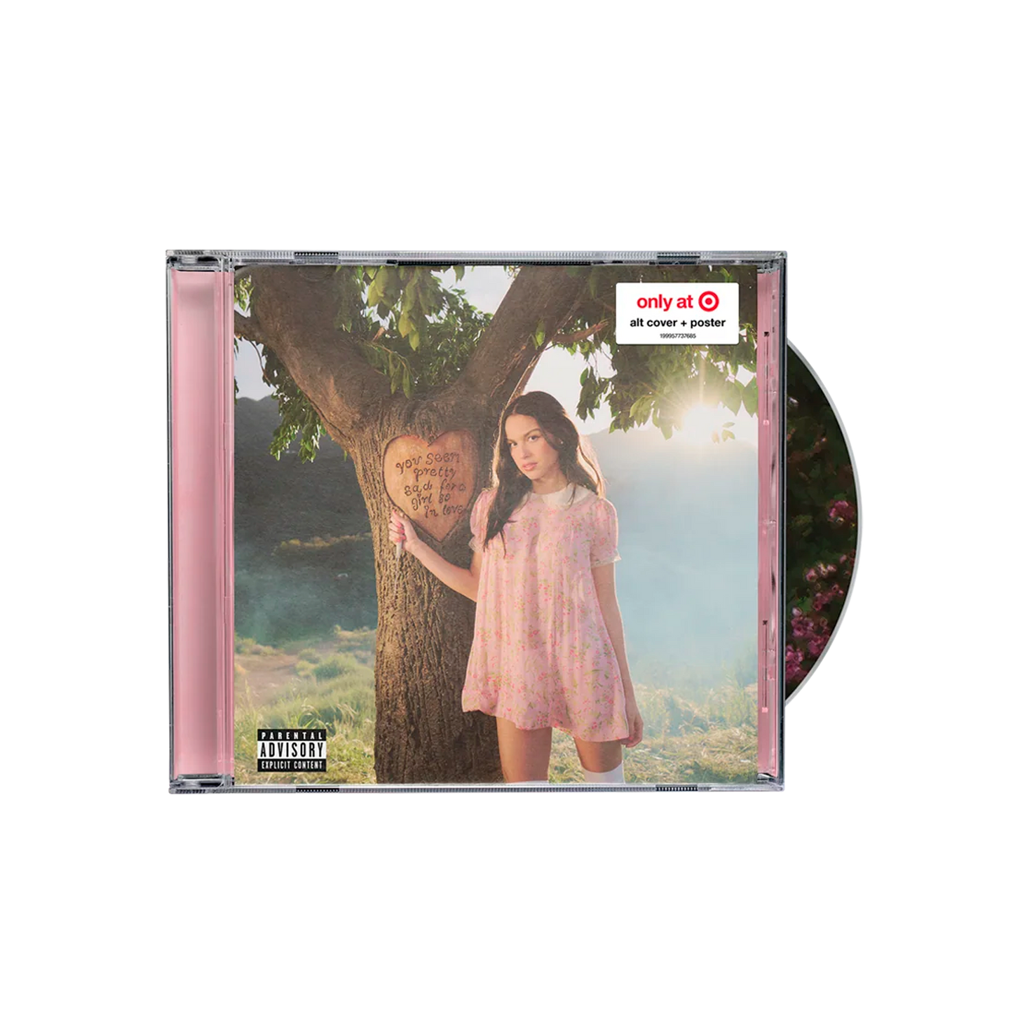 Olivia Rodrigo you seem pretty sad for a girl so in love cd cover alternativo