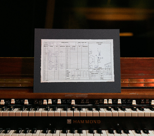 Abbey Road Studios x Pink Floyd 'The Dark Side of The Moon' Hoja de sesión