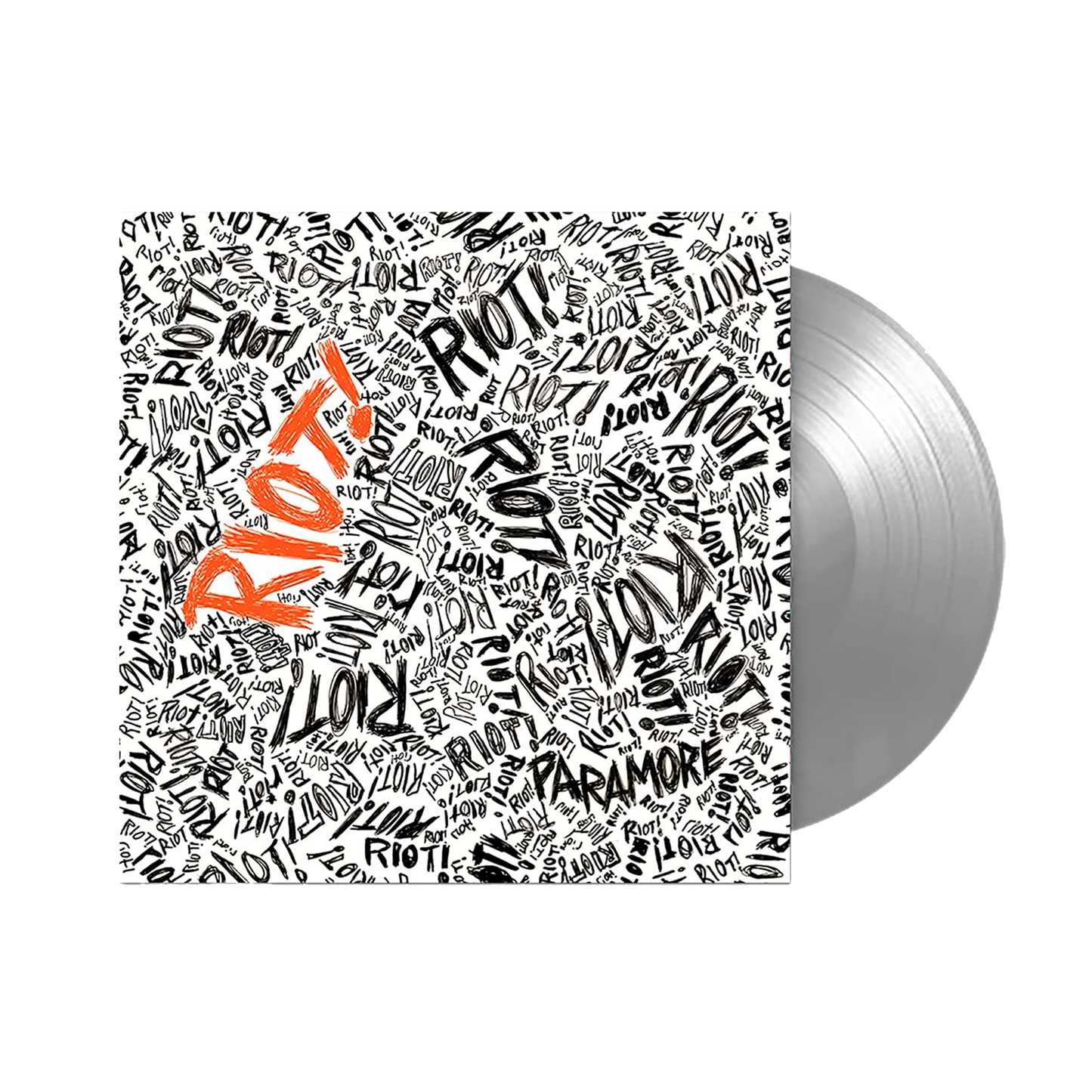 Paramore Riot! vinilo silver