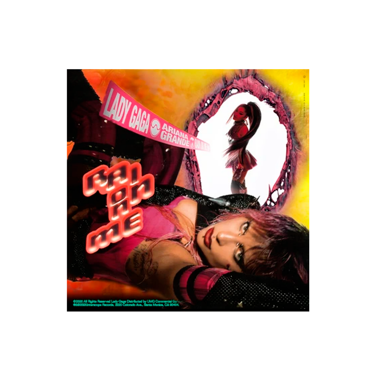 Lady Gaga Rain on Me CD Single
