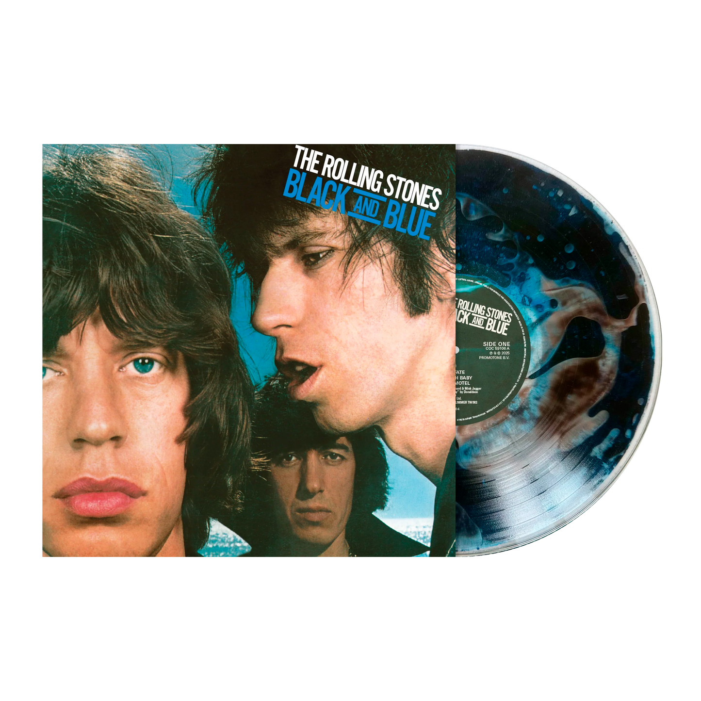 The Rolling Stones Black and Blue vinilo liquido