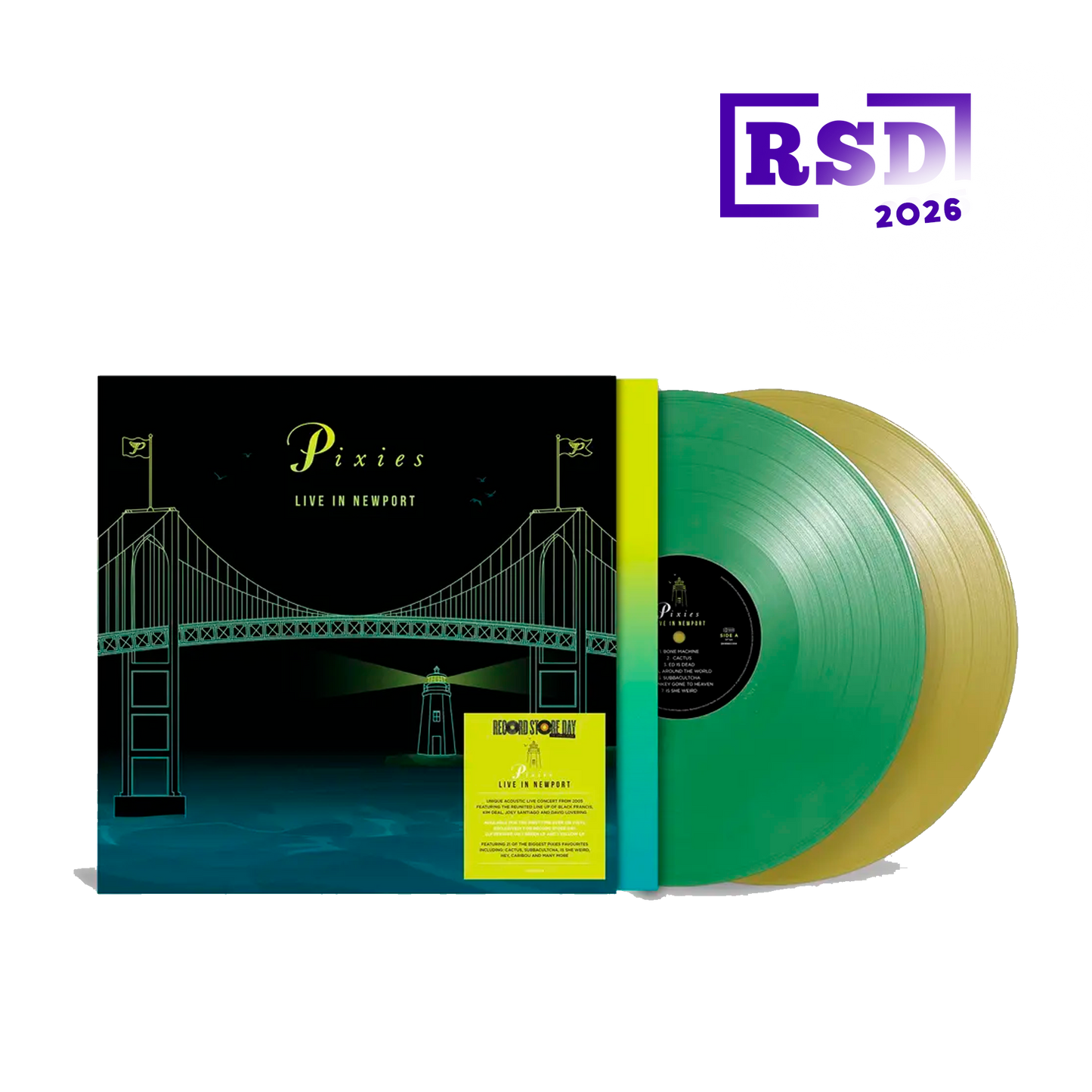 Pixies Live In Newport - RSD 2026 vinilo 2 lp