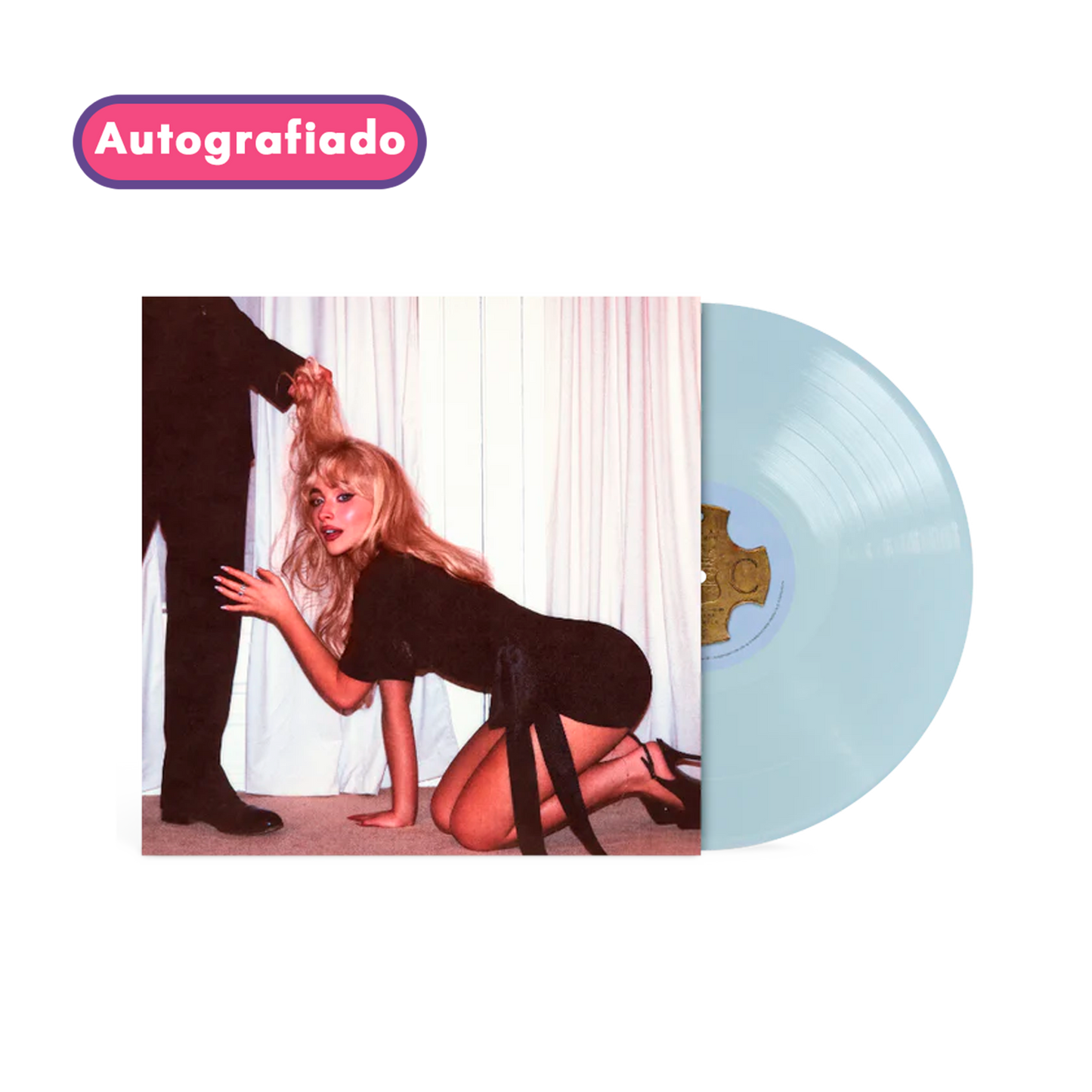 Sabrina Carpenter Man's Best Friend Standard LP Autografiado