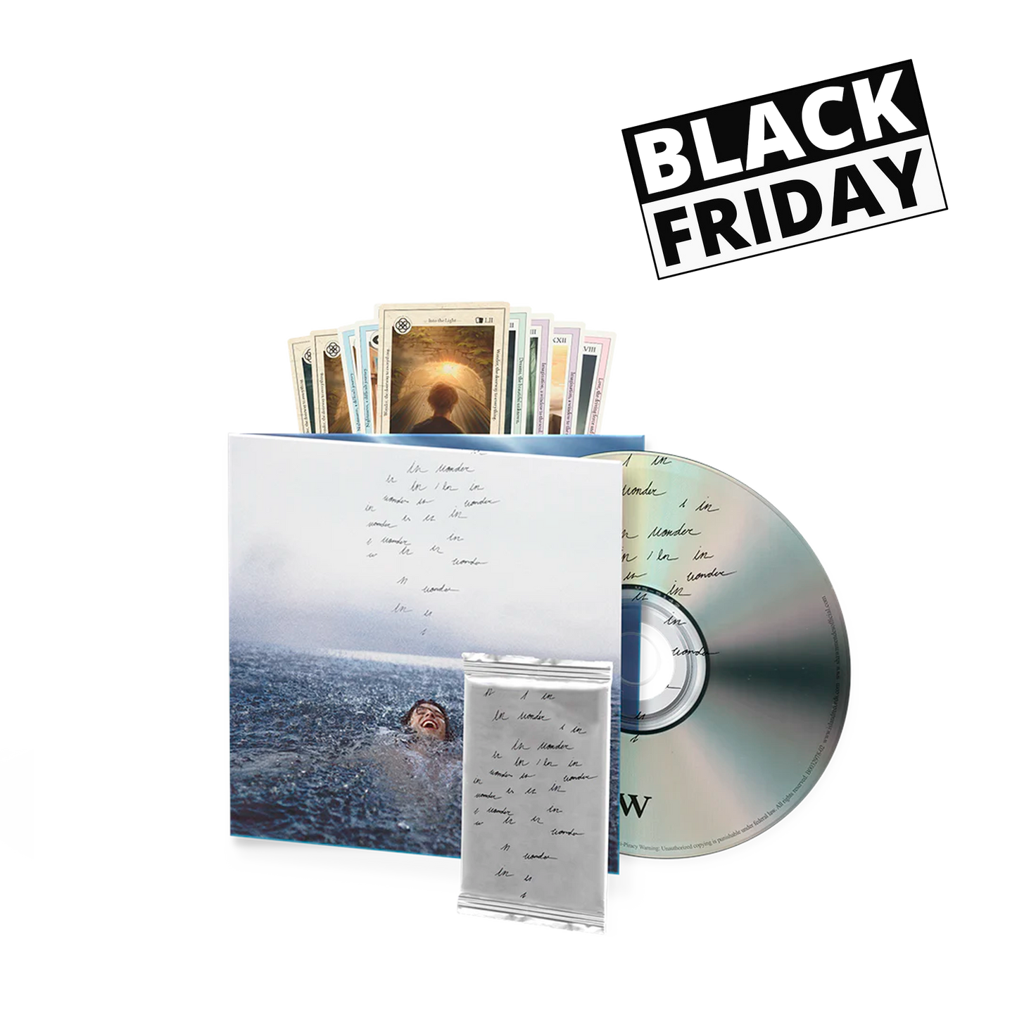 Shawn Mendes WONDER DELUXE PACKAGE CD CON PACK DE TARJETAS COLECCIONABLES LIMITADAS V