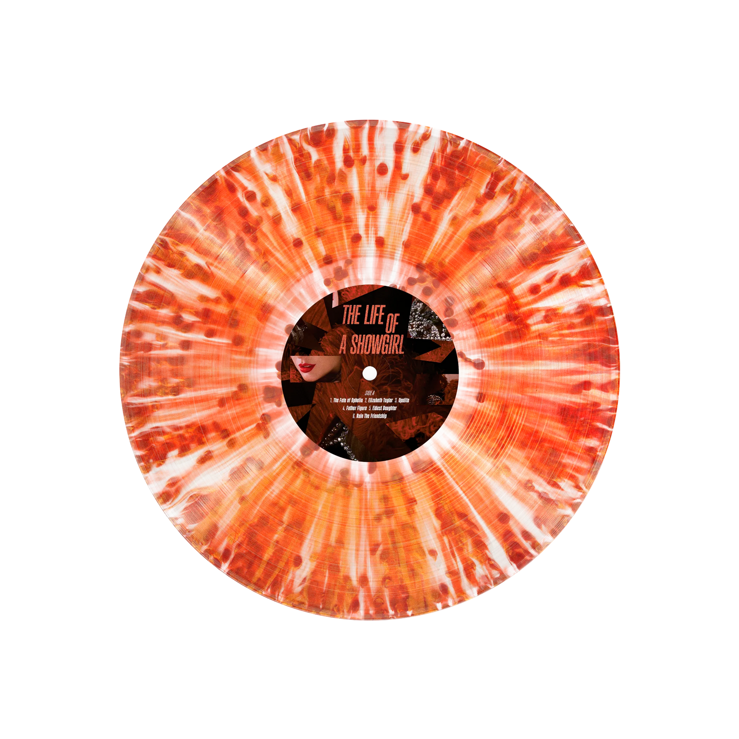 Taylor Swift The Life of a Showgirl vinilo Champagne Edition red