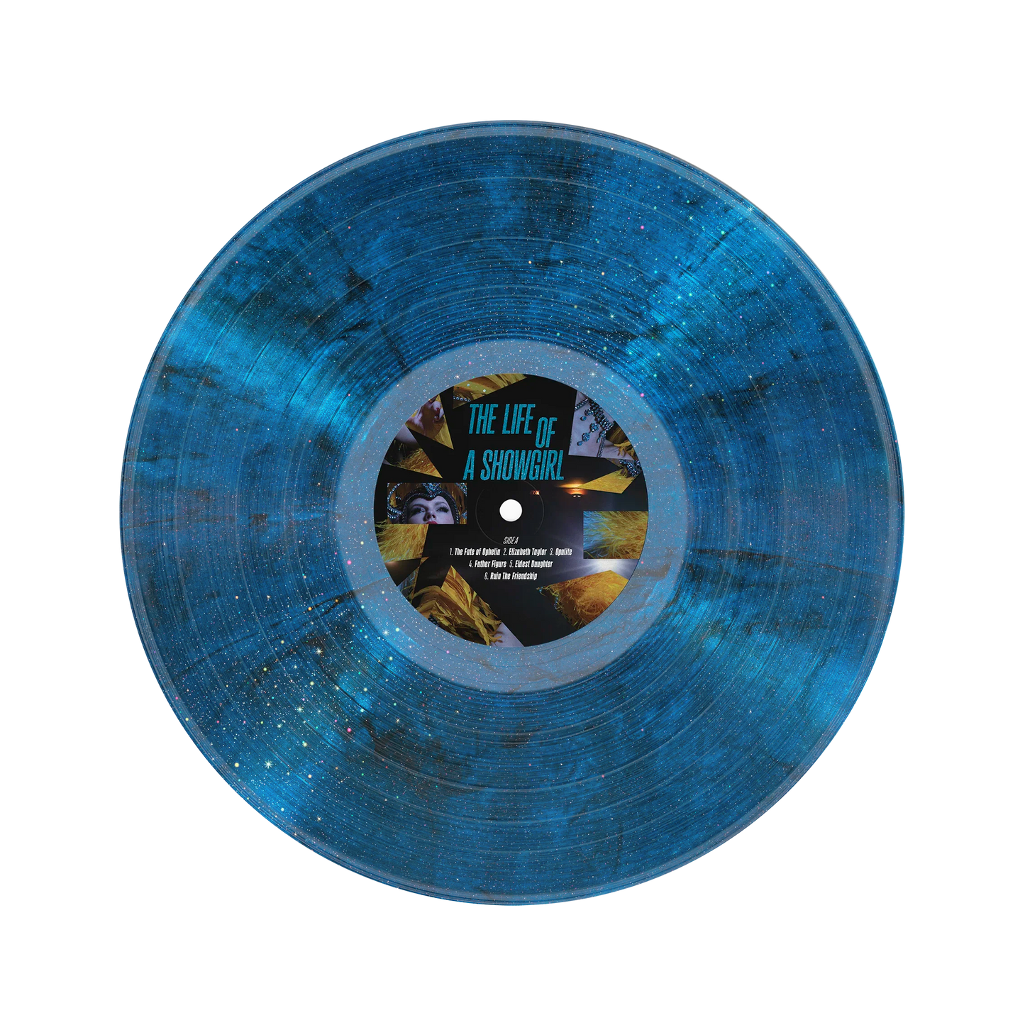 Taylor Swift The Life of a Showgirl vinilo azul