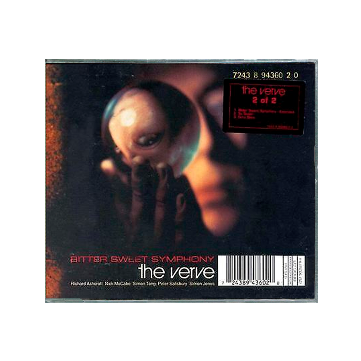 The Verve Bitter Sweet Symphony cd single