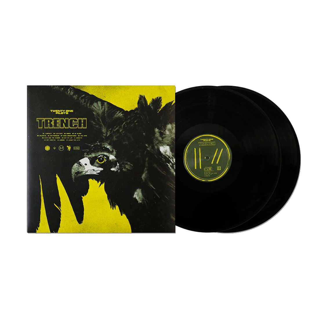 Twenty One Pilots Trench Black Vinilo 2 lp